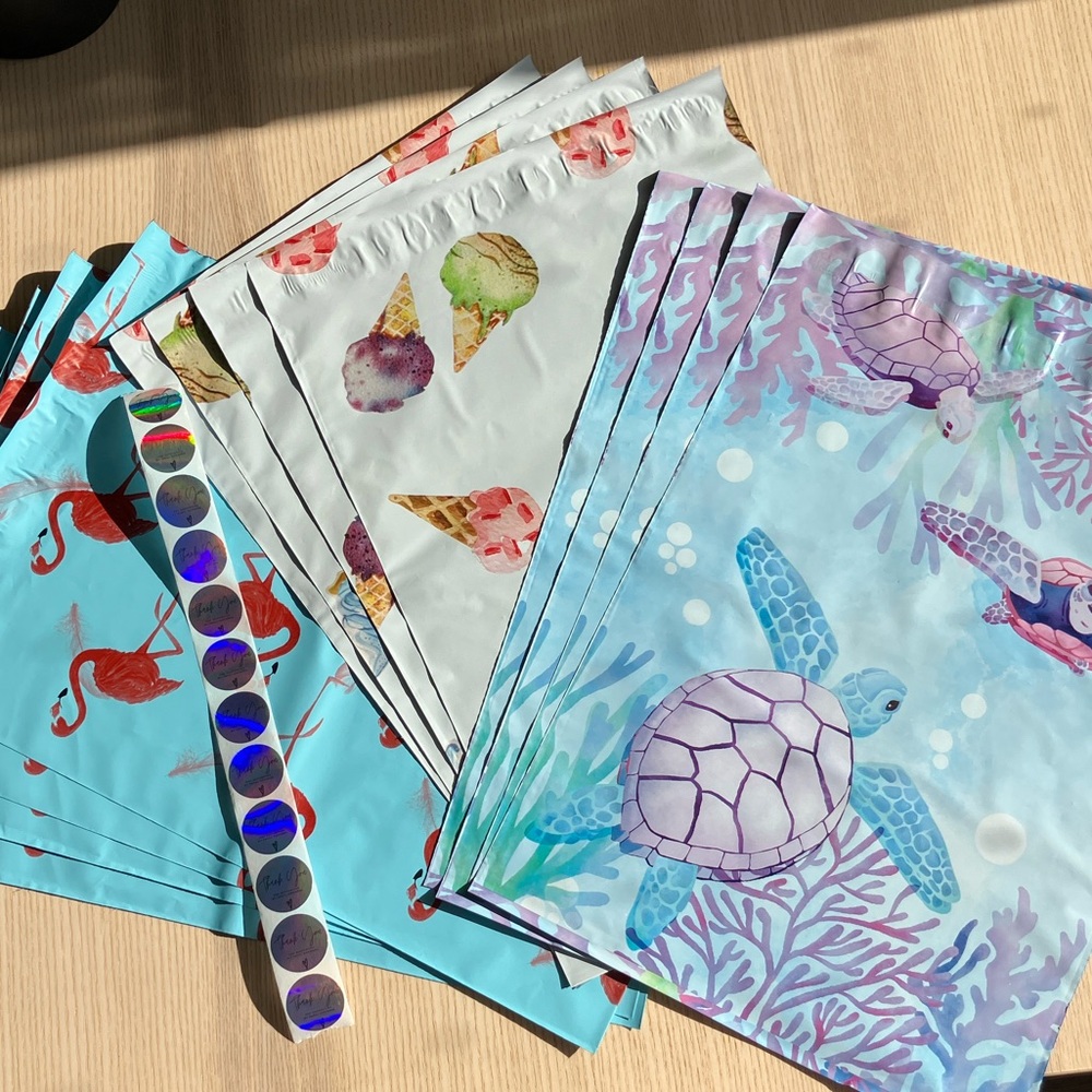 [ADD ON] 9 Assorted Poly Mailers